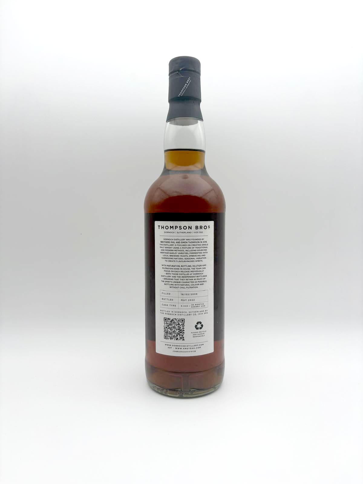 Secret Speyside 2006 (16 Years) whisky bottle, view 3