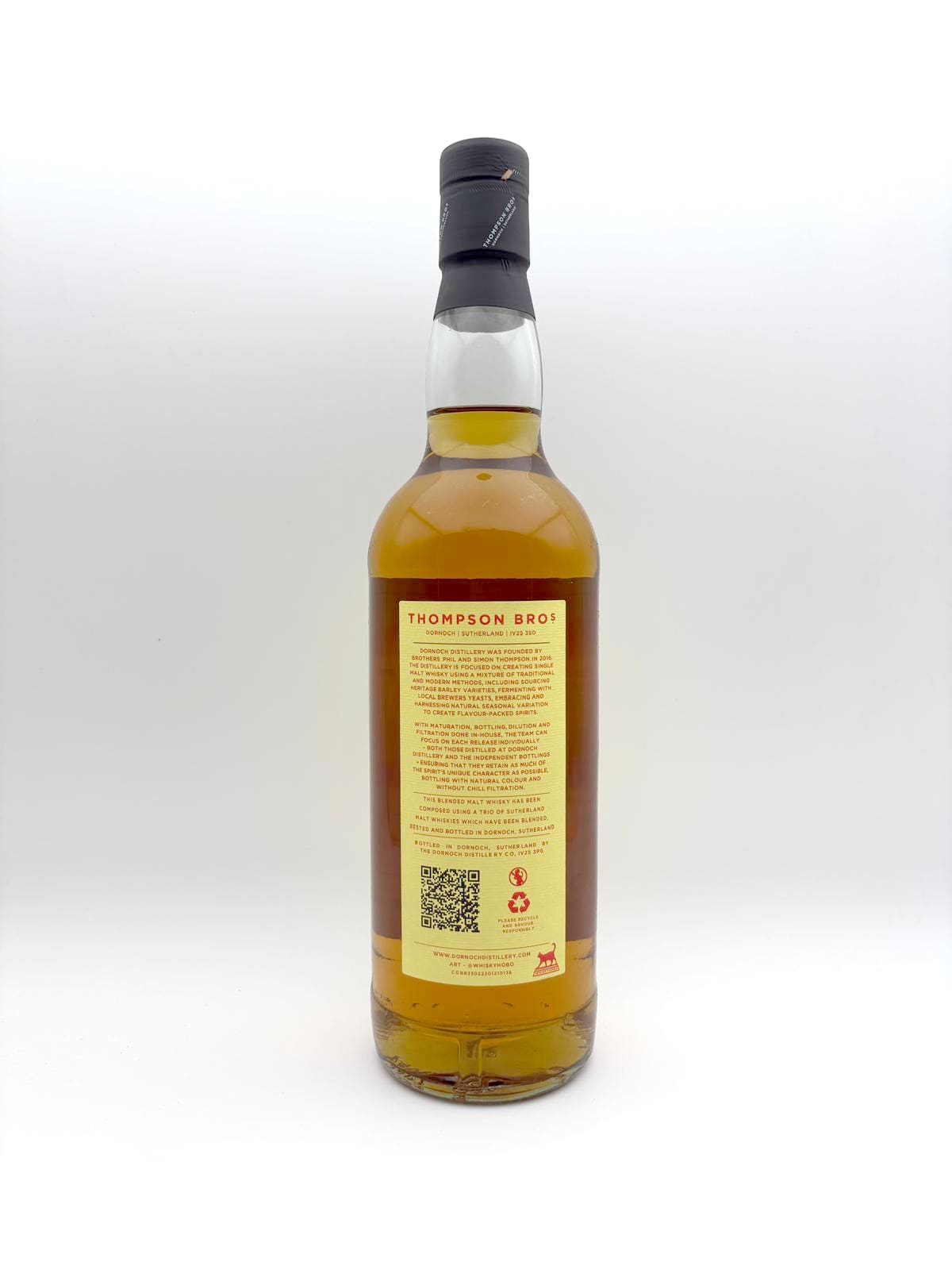 Sutherland Blend 2023 whisky bottle, view 2