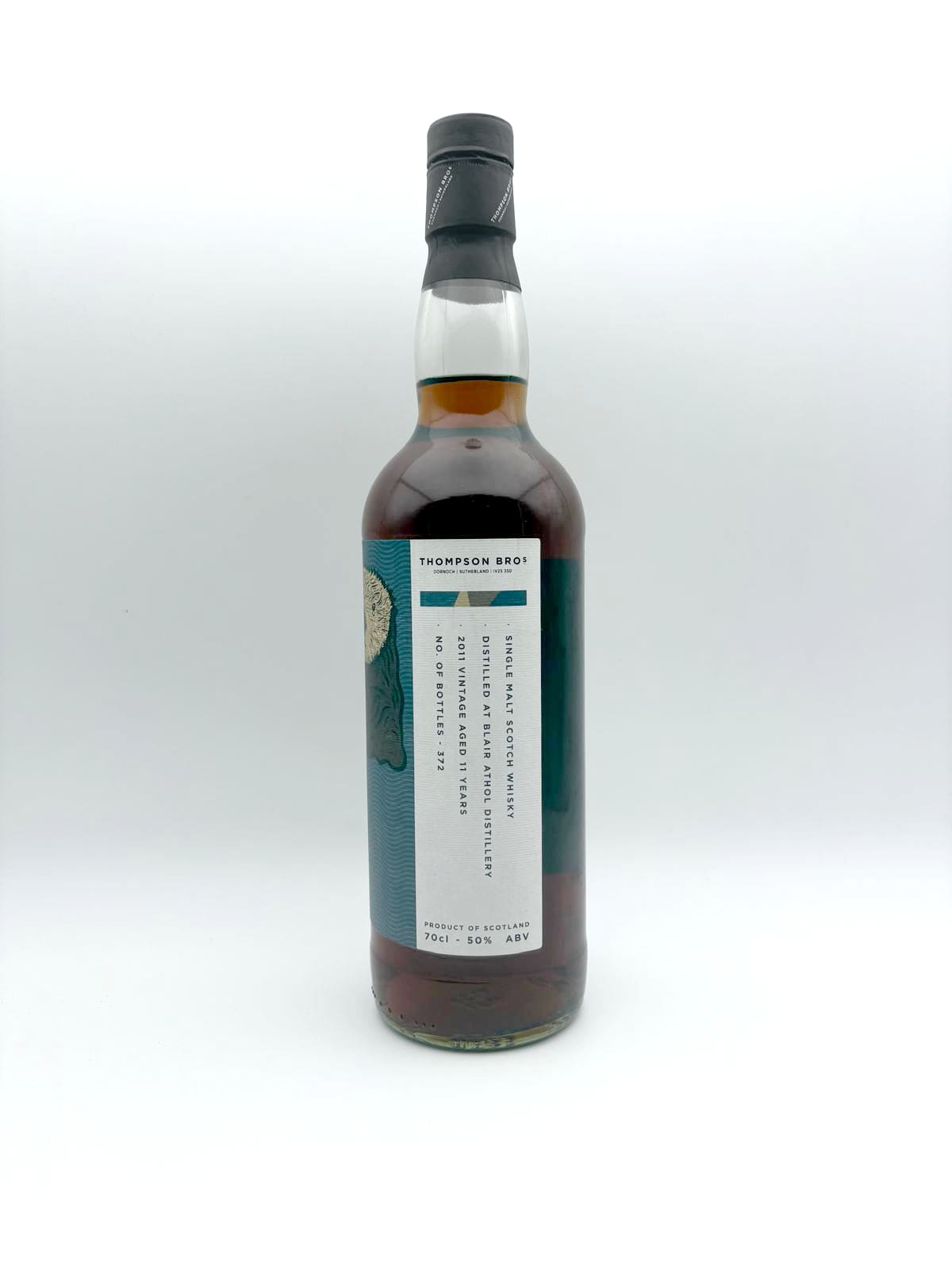 Blair Athol 2011 whisky bottle, view 2