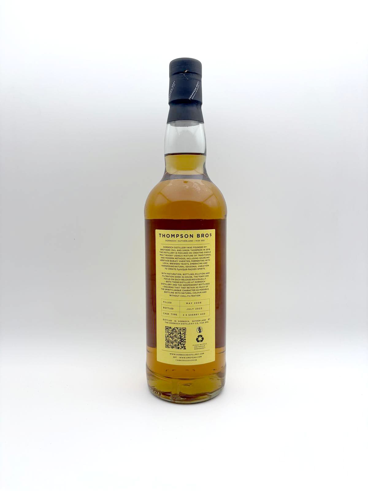 Secret Speyside 2006 (17 Years) whisky bottle, view 2