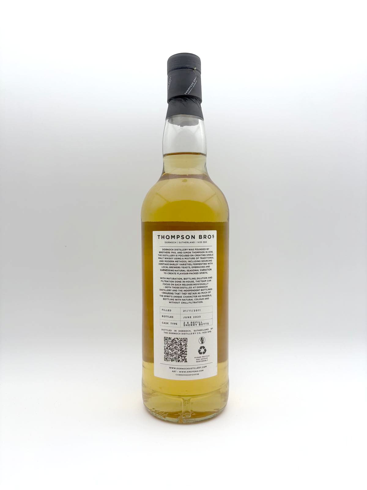 Secret Speyside 2011 whisky bottle, view 2